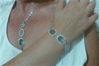 Bracciale Boccadamo Donna Sharada in Bronzo Cristallo XBR228V - XBR228V